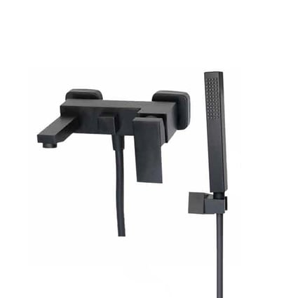 Μπαταρία λουτρού New Loba Black Matt